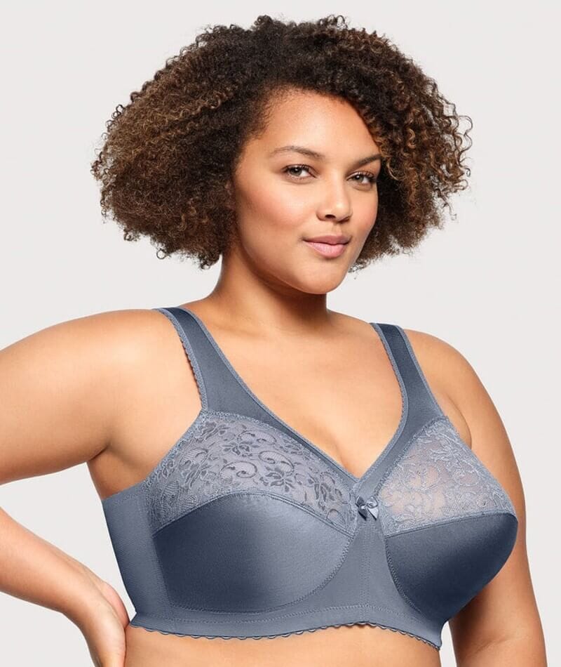 Glamorise Magiclift Original Wire-Free Support Bra - Folkstone Gray Bras